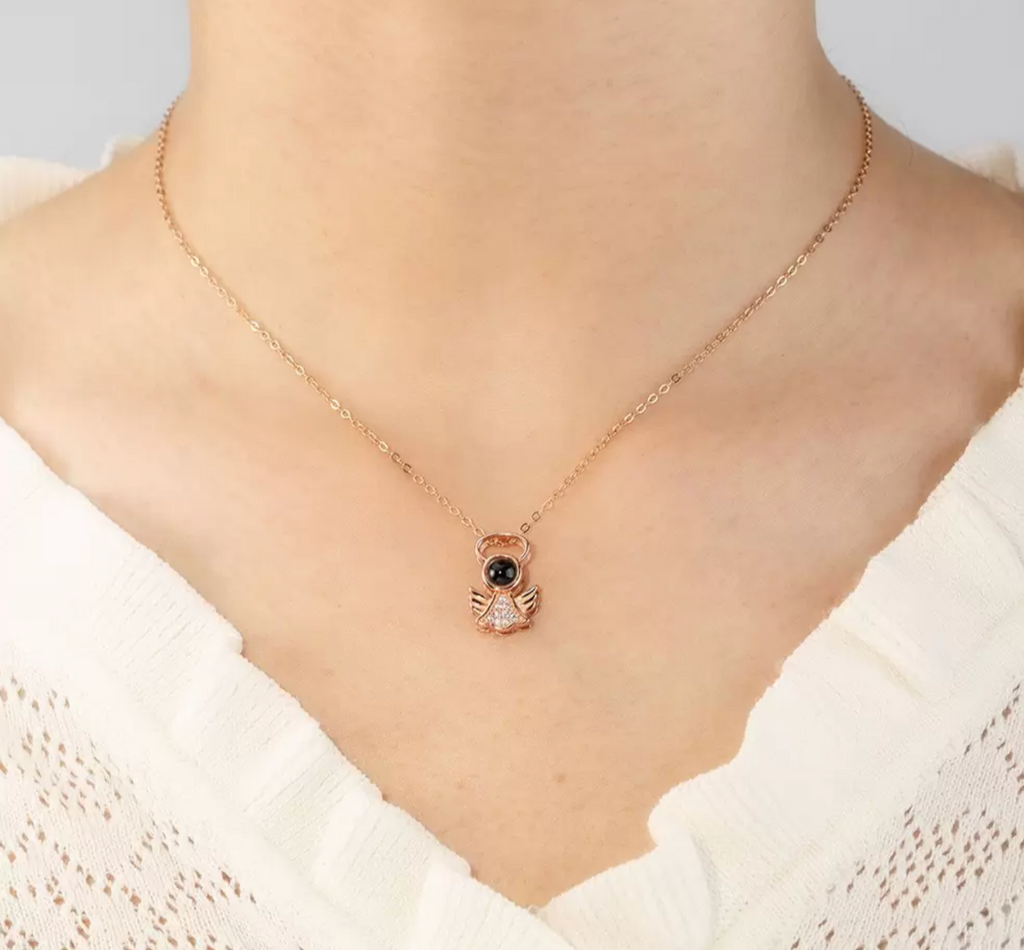 Verita's Love Projection Necklace "100 Languages"